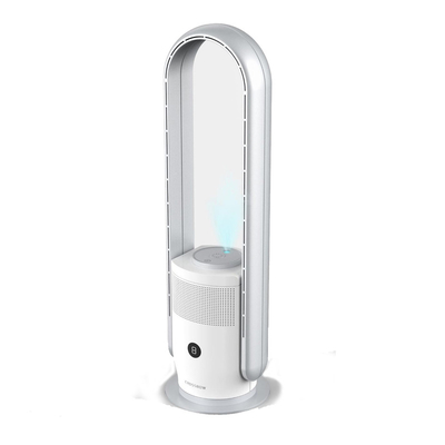 Air Purifier/UVC/WIFI ULTTY Multi Function Wifi Humidifier Energy Saving Smart Bladeless Fan With Remote Control Floor Air Purifier