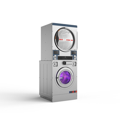 Critical Cleaning / 10KG Residue Free At 20KG Commercial Laundry Coin Operated Washer Dryer For Sale