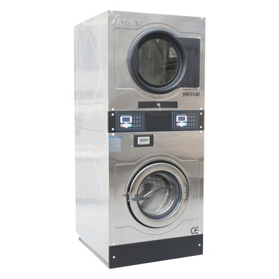 Professional Laundry Shop Front Loading Commercial Washing Machine Coin Operated Washing Machine